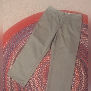 Olive Green Casual Pants Aigle 36x28